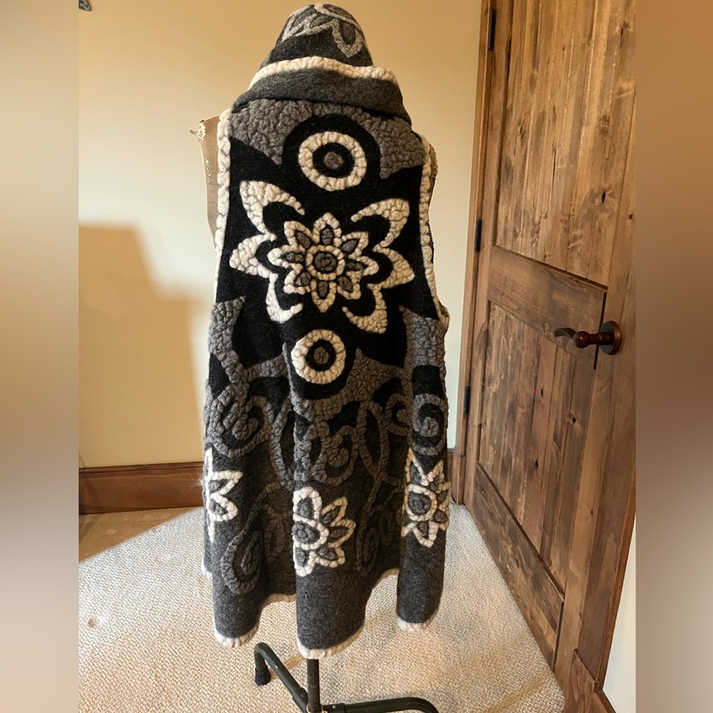 Draped vest